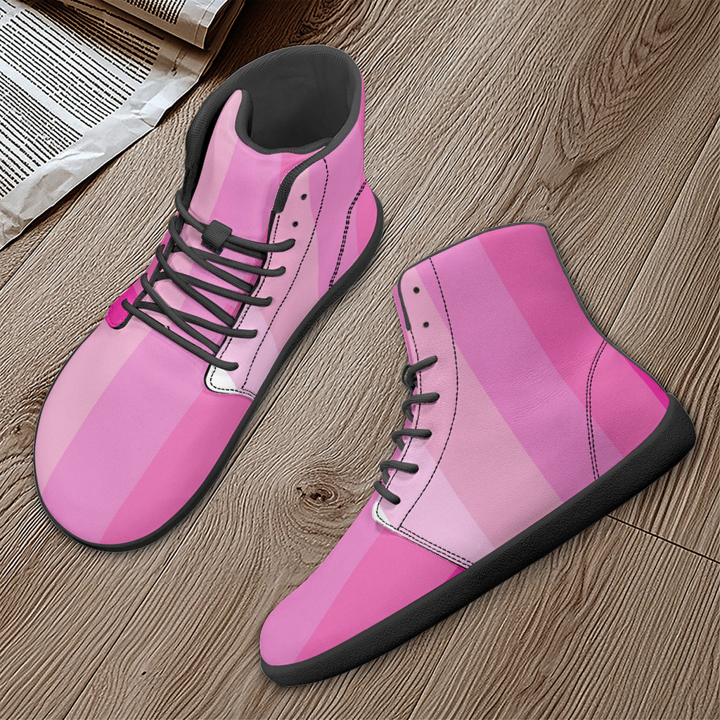 N2pink shades Unisex Barefoot High-Top Sneakers