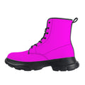 N2PINK  NEON PINK Chunky Boots