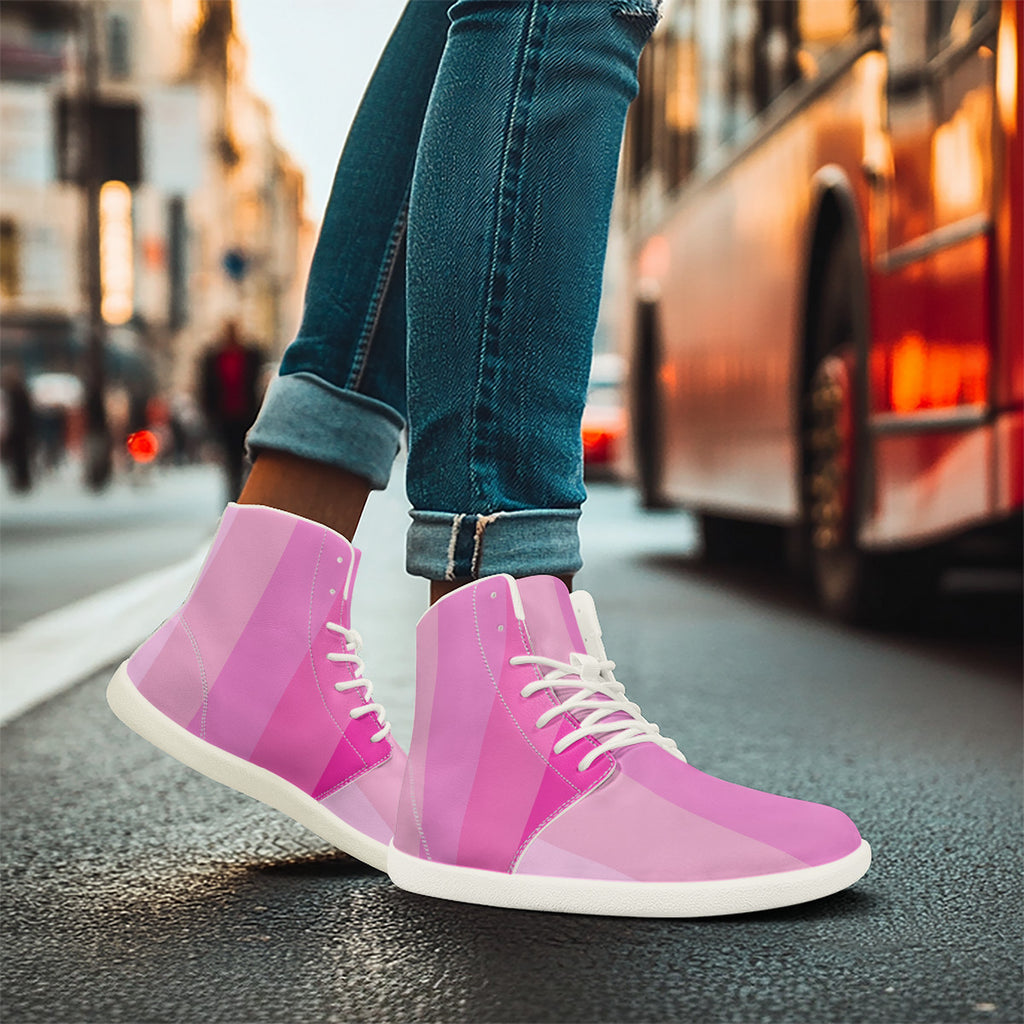 N2pink shades Unisex Barefoot High-Top Sneakers